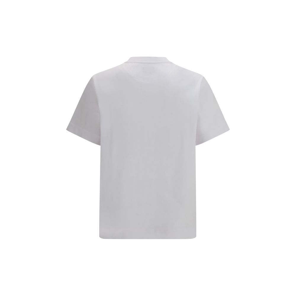 Fendi White Cotton T-Shirt - Image 2