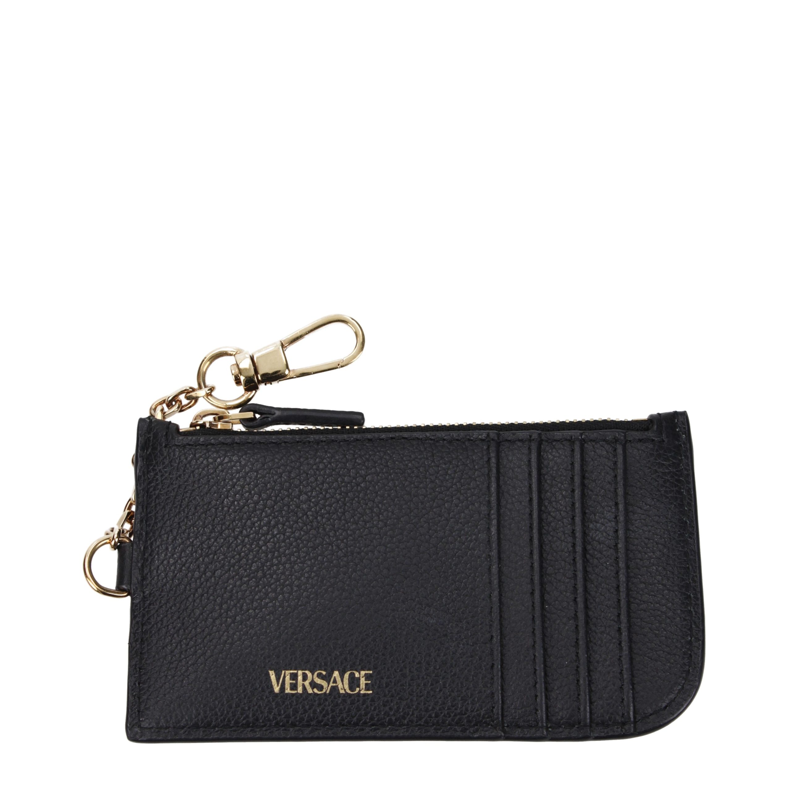 Versace Black Leather Wallet - Image 2