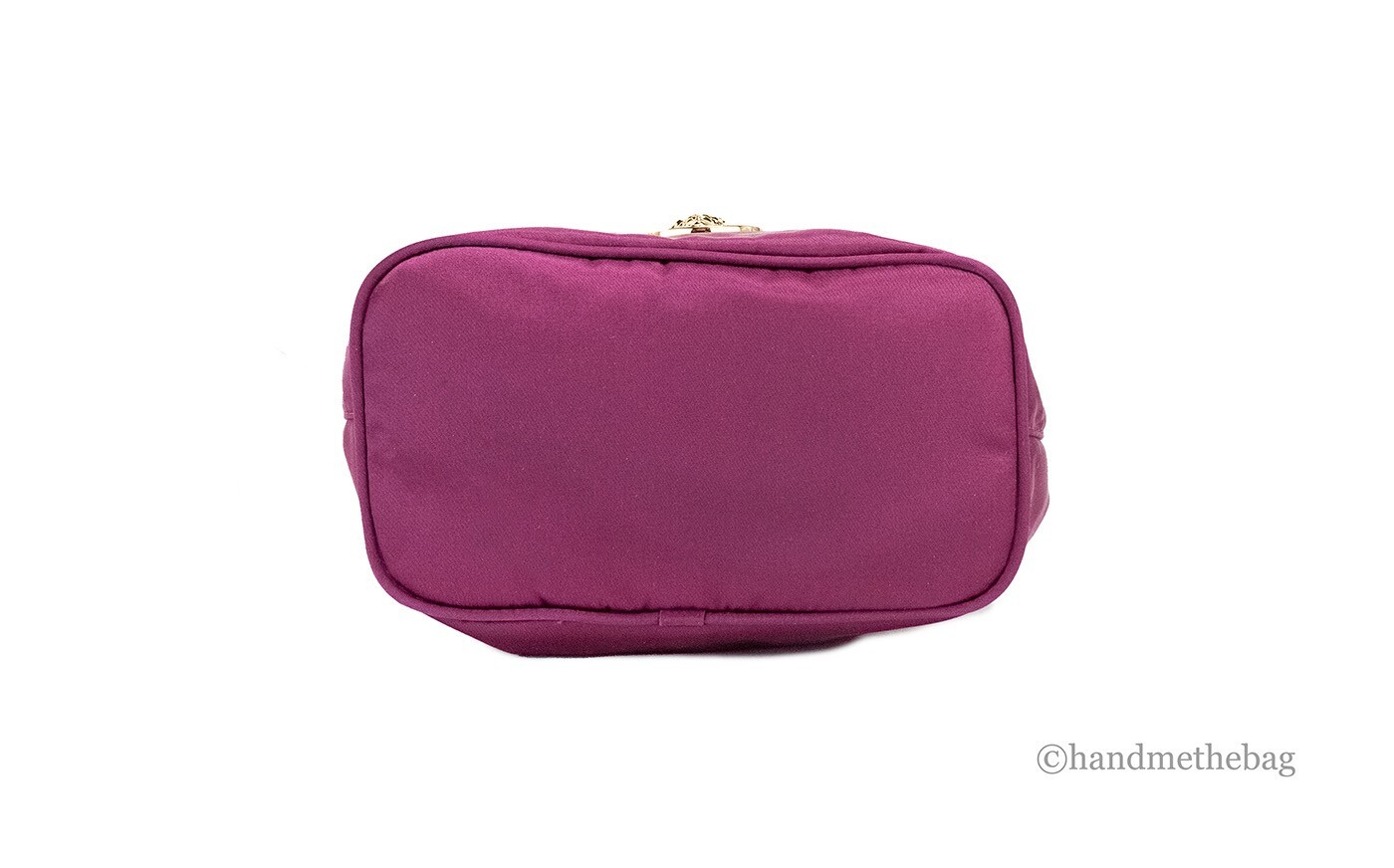 Versace Small Dahlia Nylon Medusa Pendant Bucket Chain Crossbody Bag Purse - Image 4