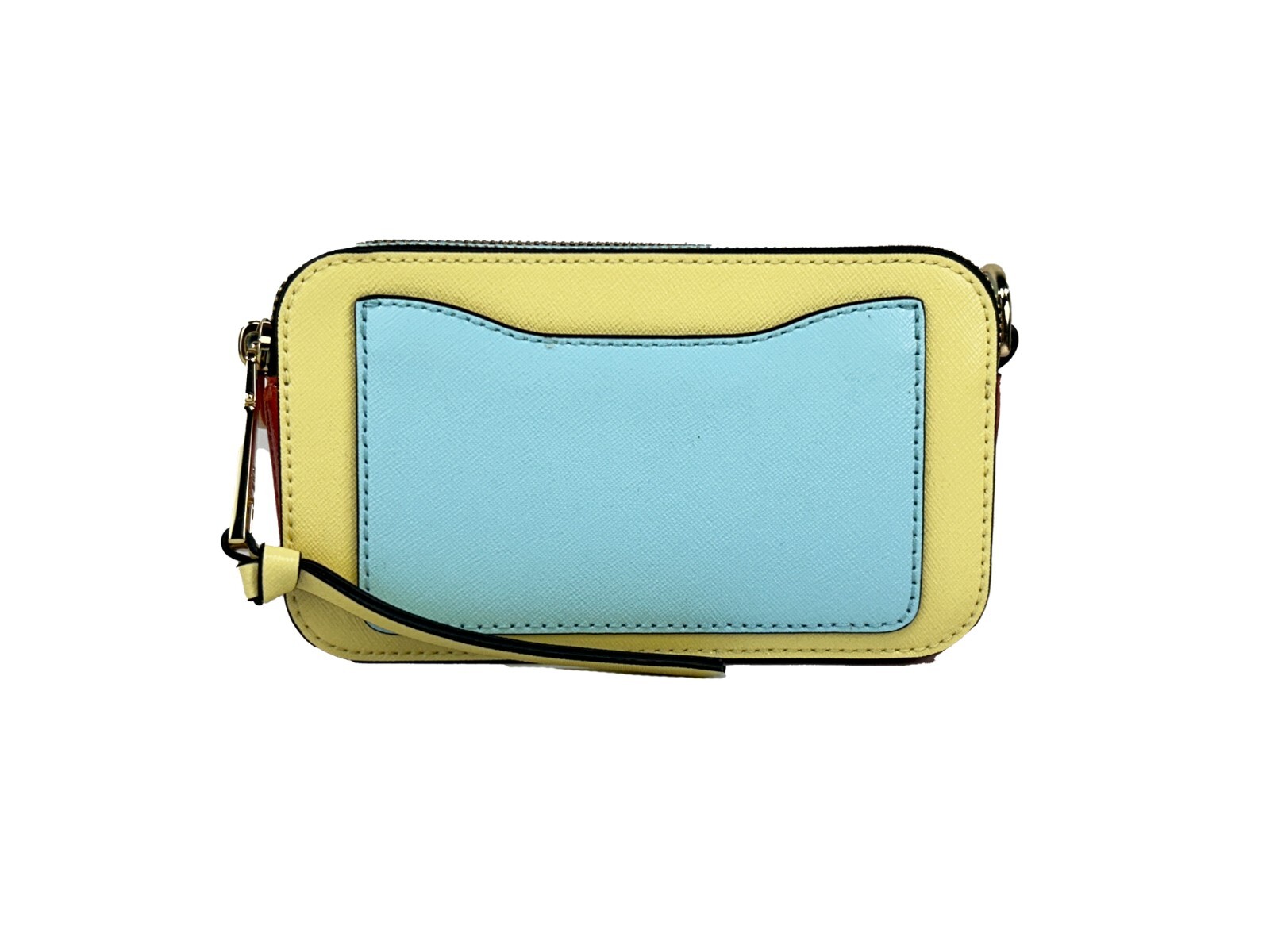 Marc Jacobs The Snapshot Crossbody Bag (Pastel Yellow Multi) - Image 3