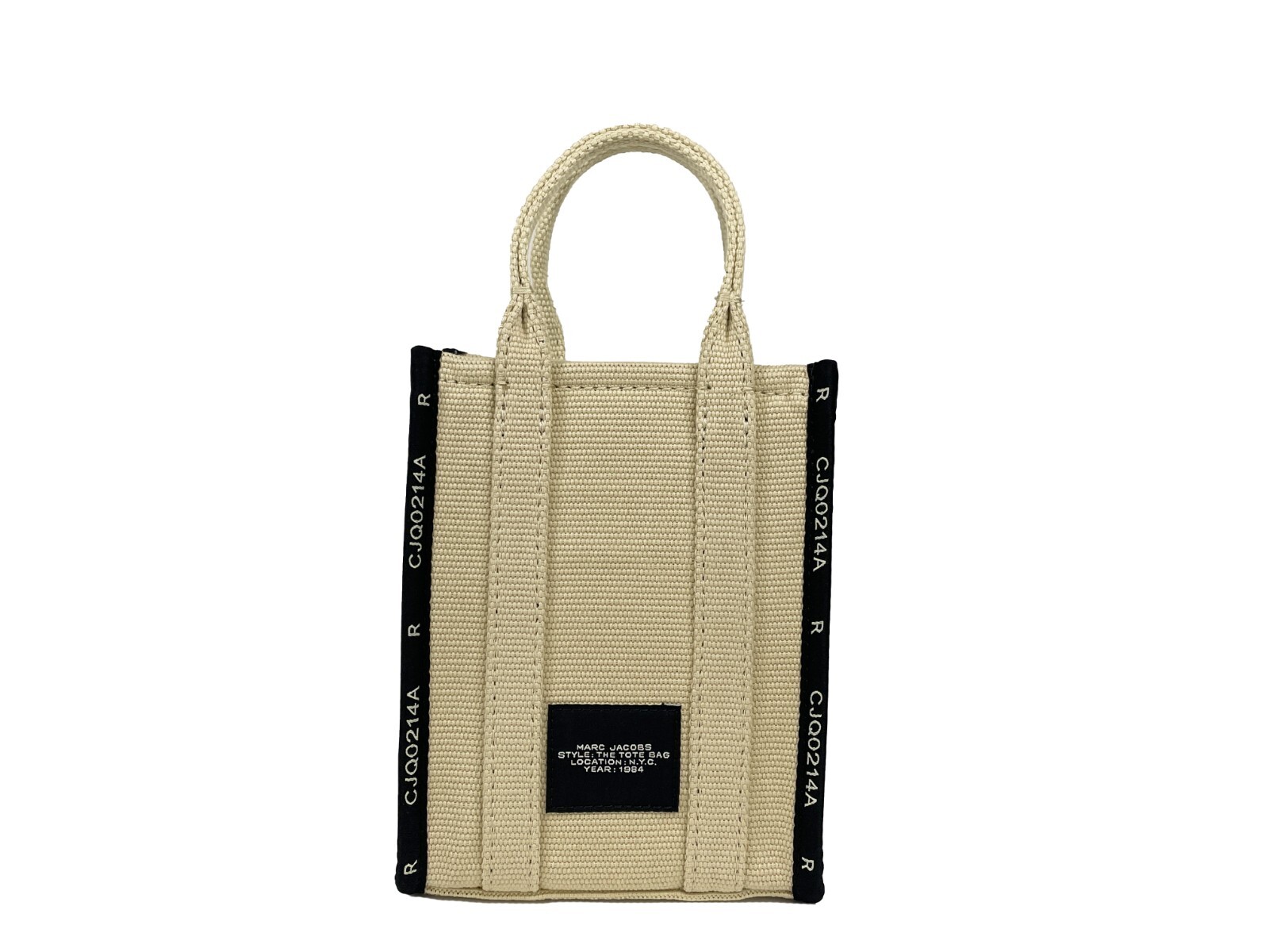 Marc Jacobs The Jacquard Mini Tote Bag Crossbody Purse - Image 3