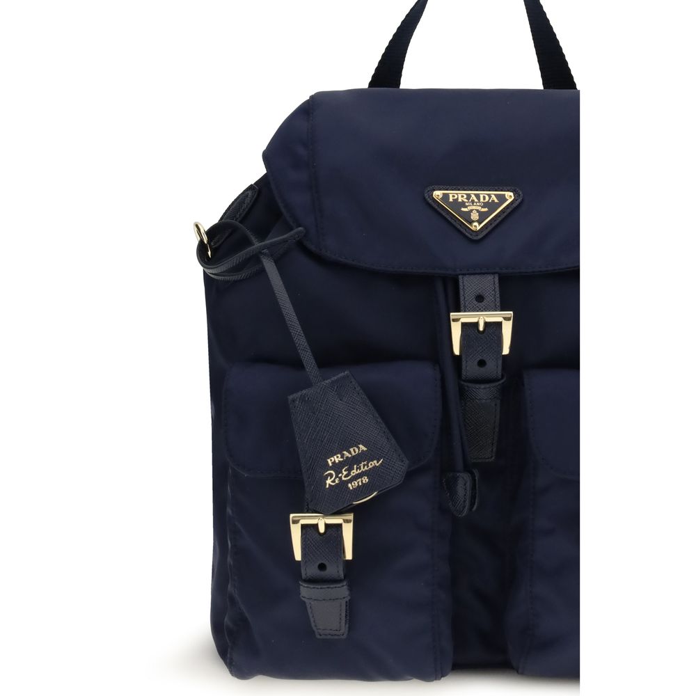 Prada Black Recycled Polyamide Backpack - Image 3