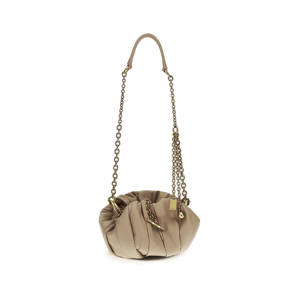 ChloƩ Beige Lamb Ovis Aries Aries Shoulder Bag