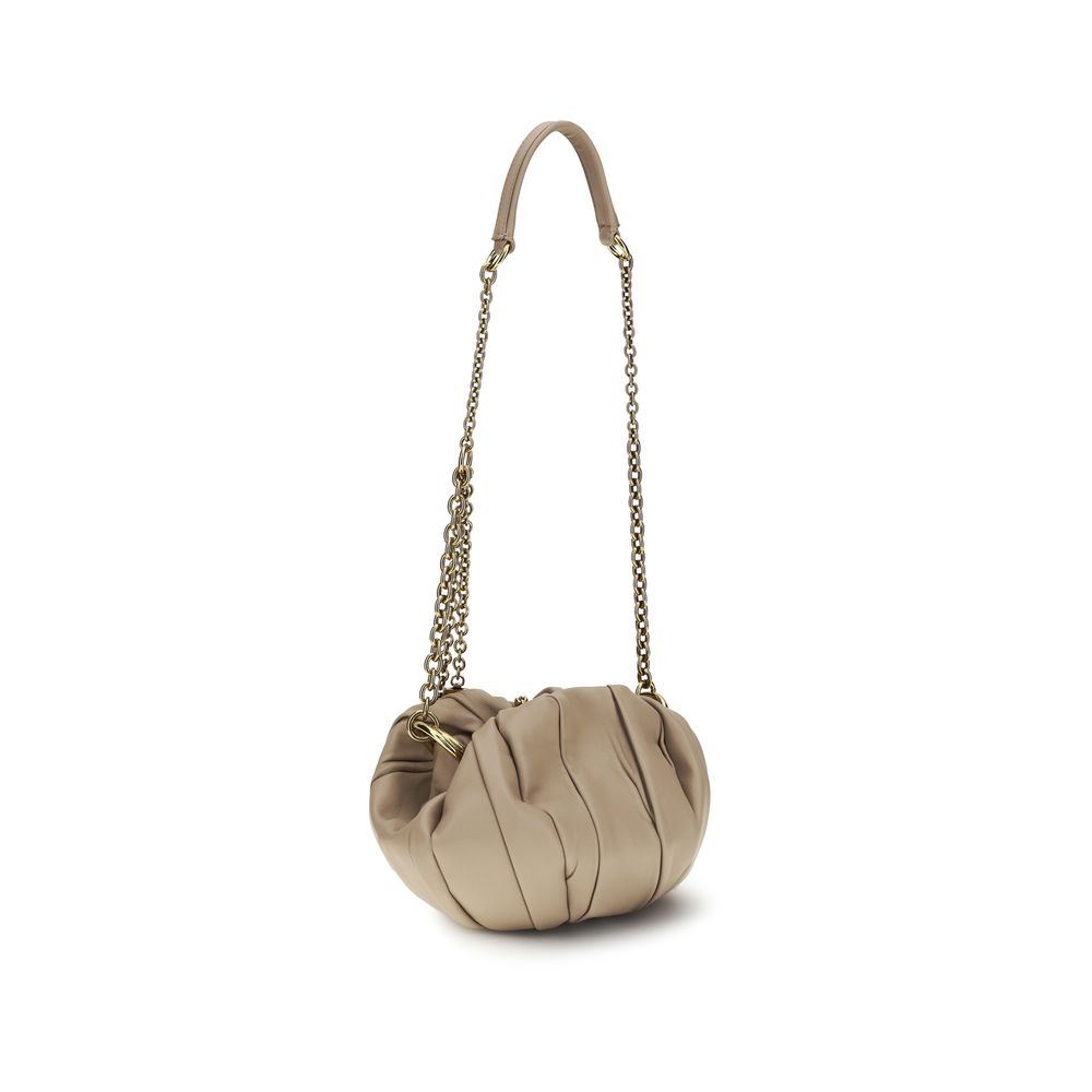 ChloƩ Beige Lamb Ovis Aries Aries Shoulder Bag - Image 3