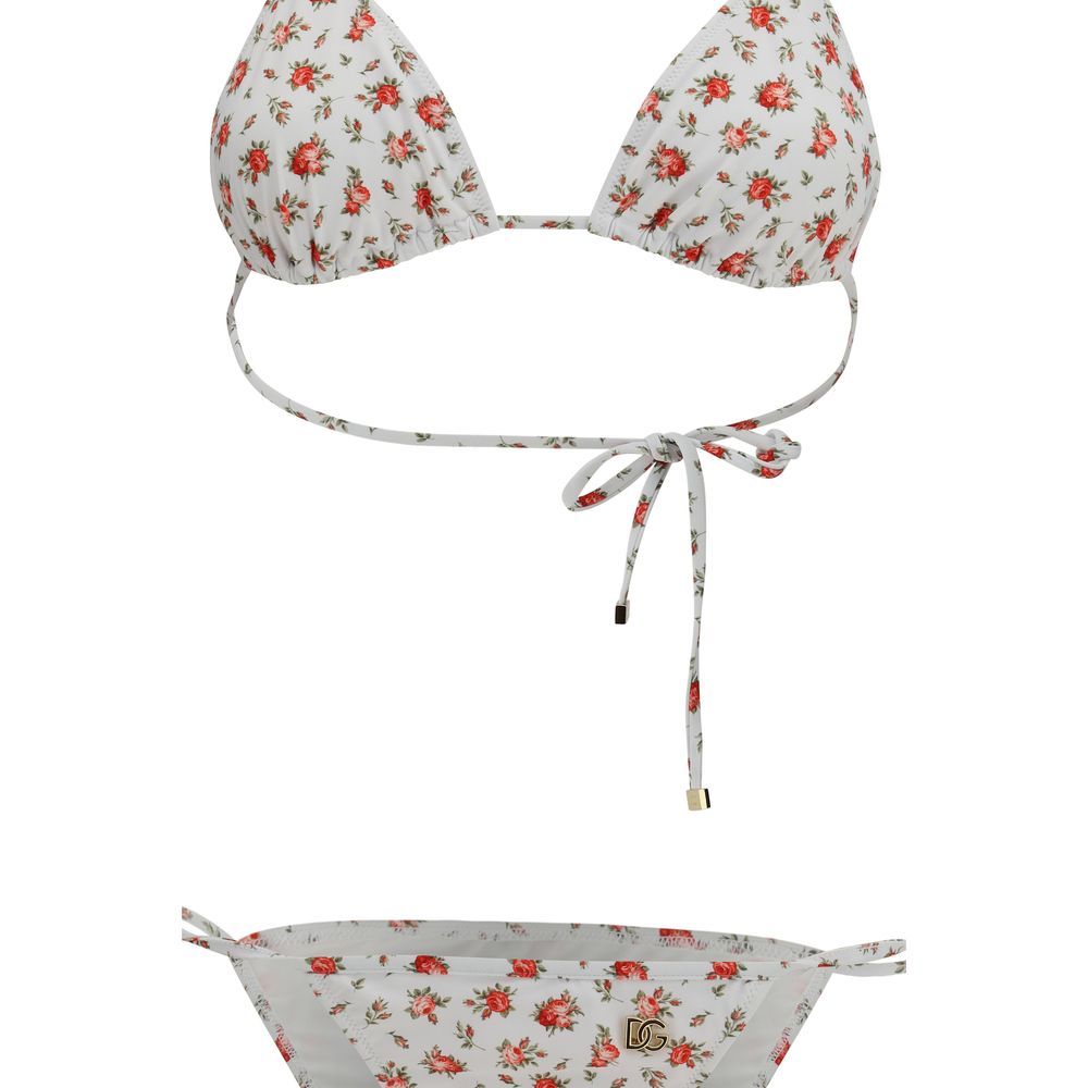 Dolce & Gabbana White Nylon Bikini - Image 3