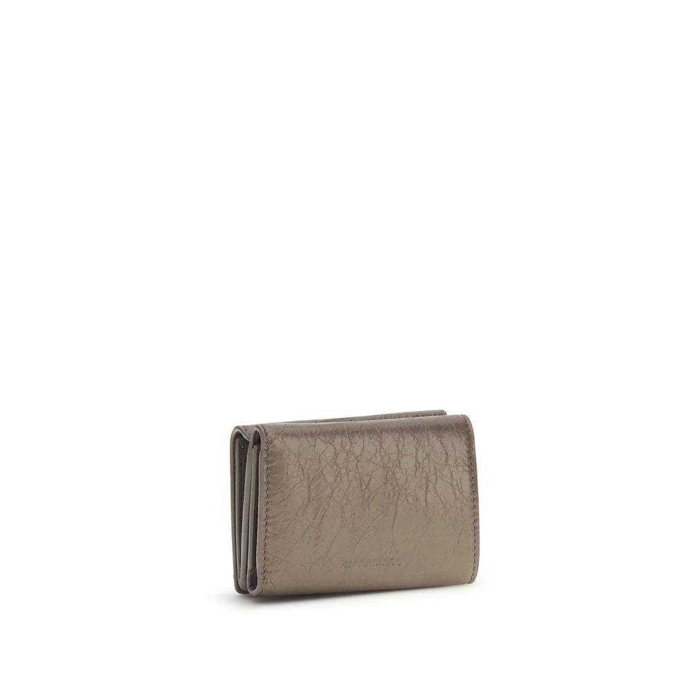 Balenciaga Beige Lamb Ovis Aries Aries Wallet - Image 2