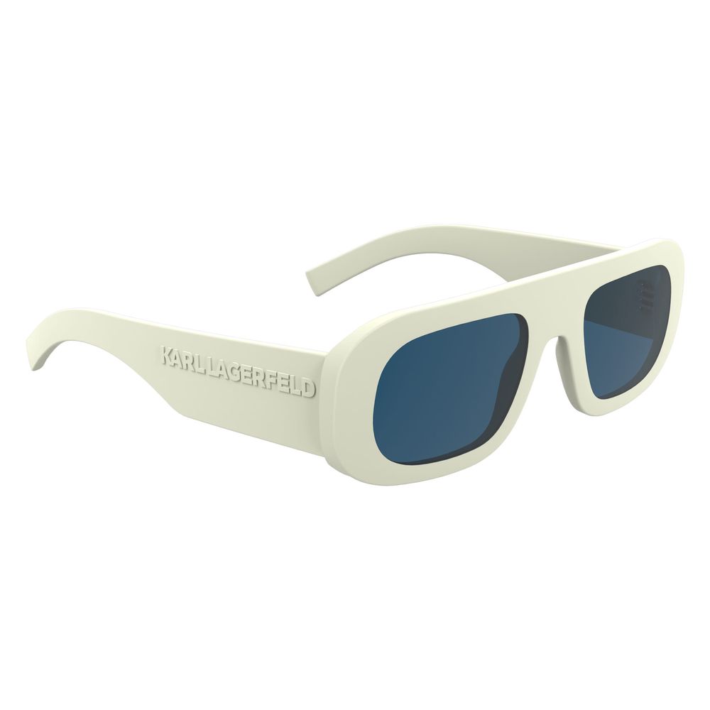 Karl Lagerfeld White Injected Sunglasses - Image 3