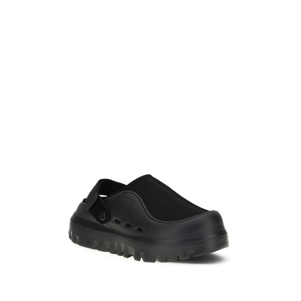 UGG Black Fabric Clogs - Image 2