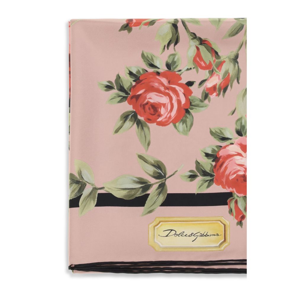 Dolce & Gabbana Multicolor Silk Scarf - Image 3
