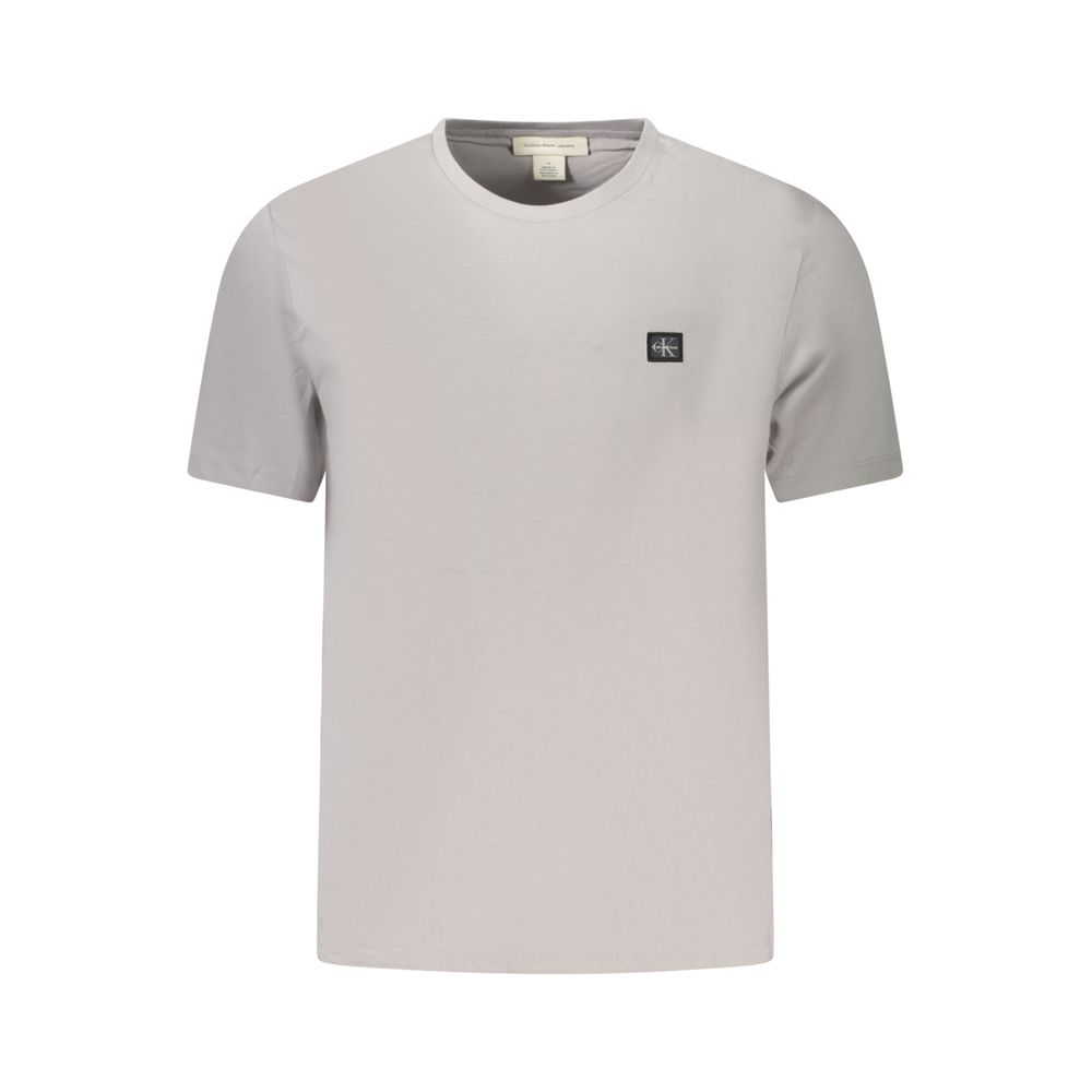 Calvin Klein Gray Cotton Men's T-Shirt