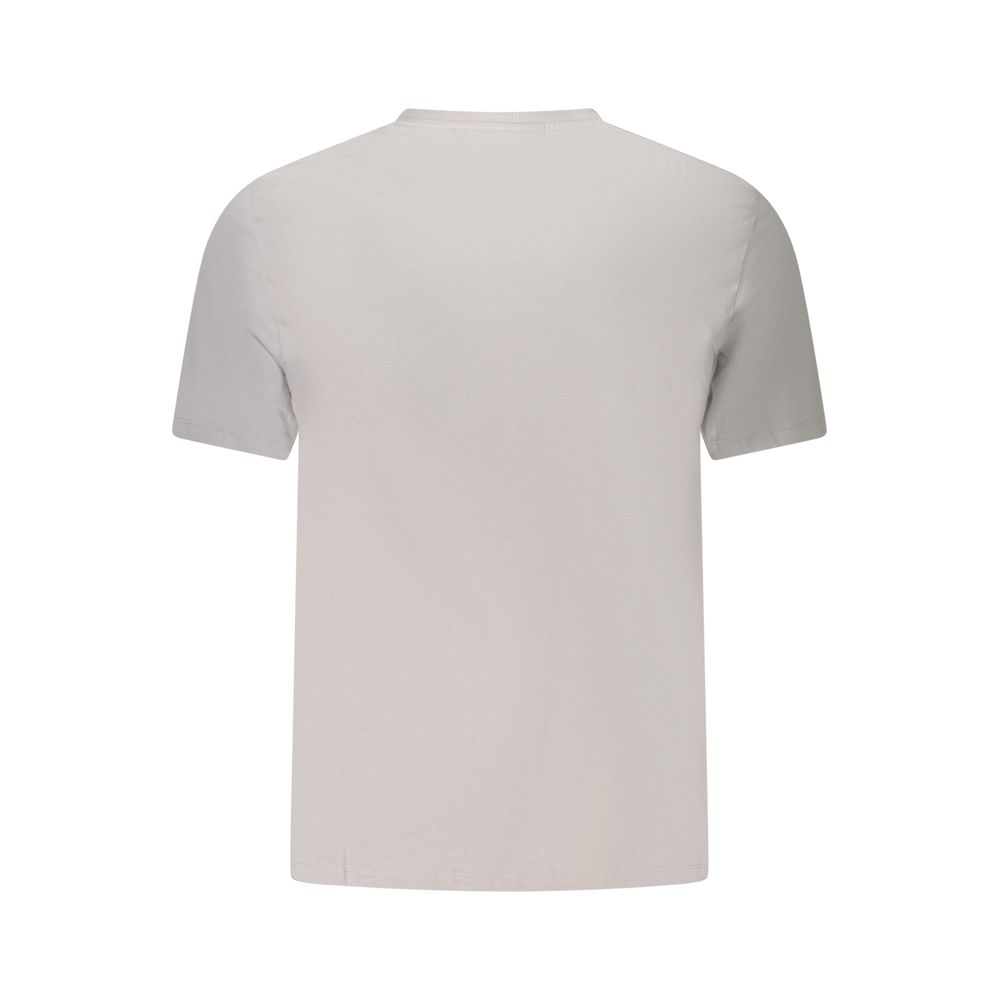 Calvin Klein Gray Cotton Men's T-Shirt - Image 2