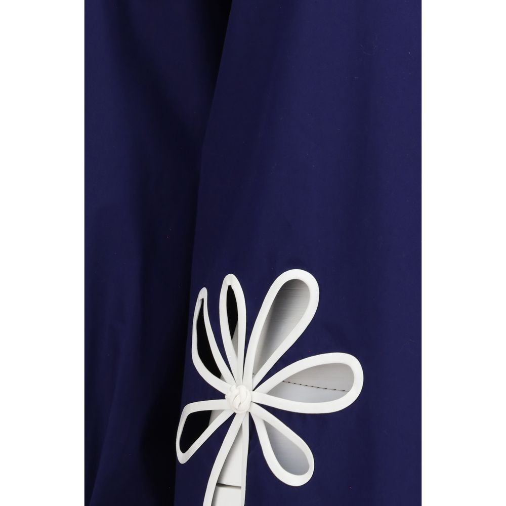 Fendi Blue Cotton Pattern Shirt - Image 3