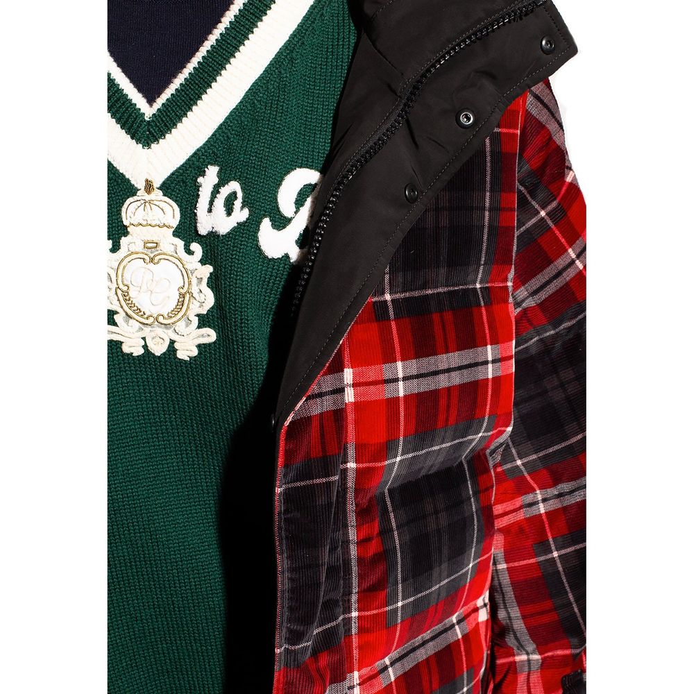 Dolce & Gabbana Black Cotton Bomber - Image 4