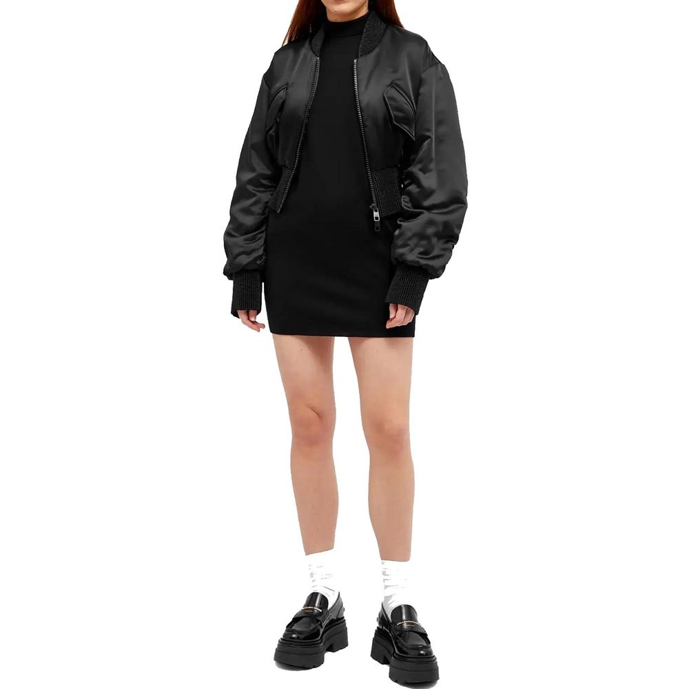Dolce & Gabbana Black Acetate Bomber - Image 2