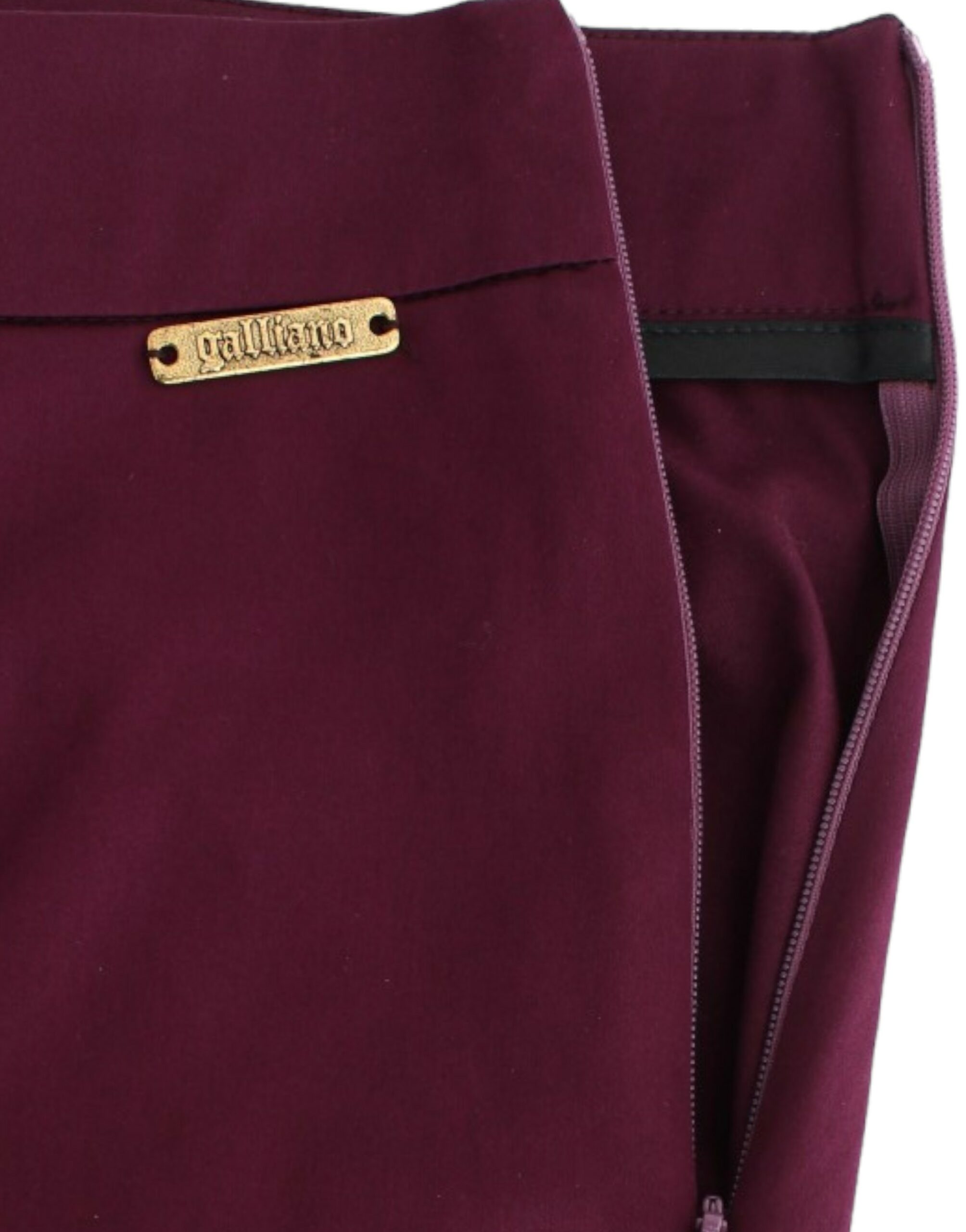 John Galliano Purple slim fit pants - Image 5