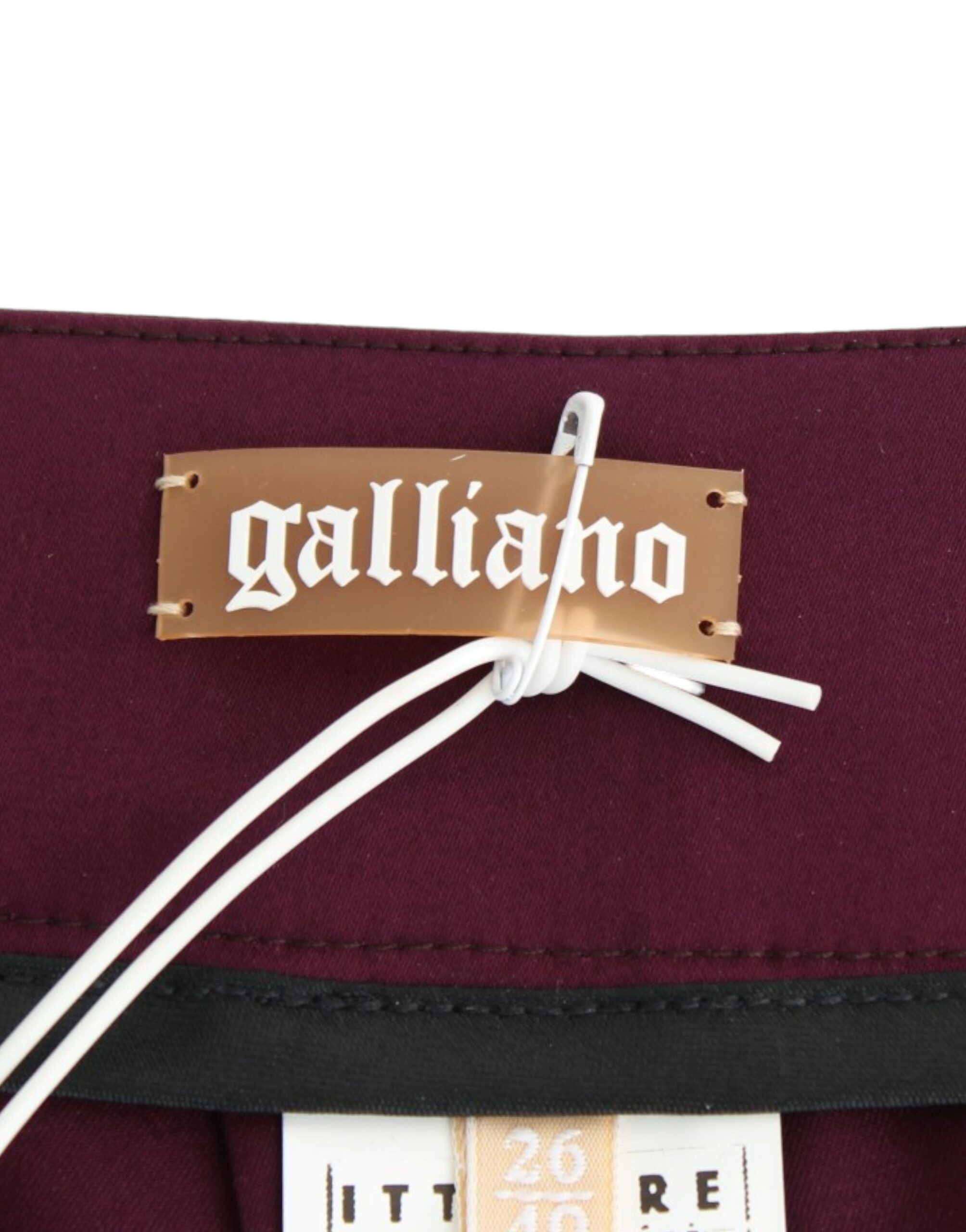John Galliano Purple slim fit pants - Image 7