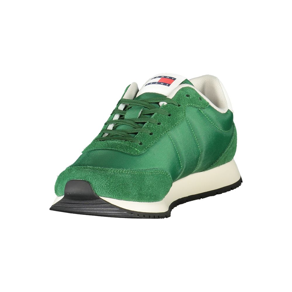 Tommy Hilfiger Verde Polyester Men Sneaker - Image 3