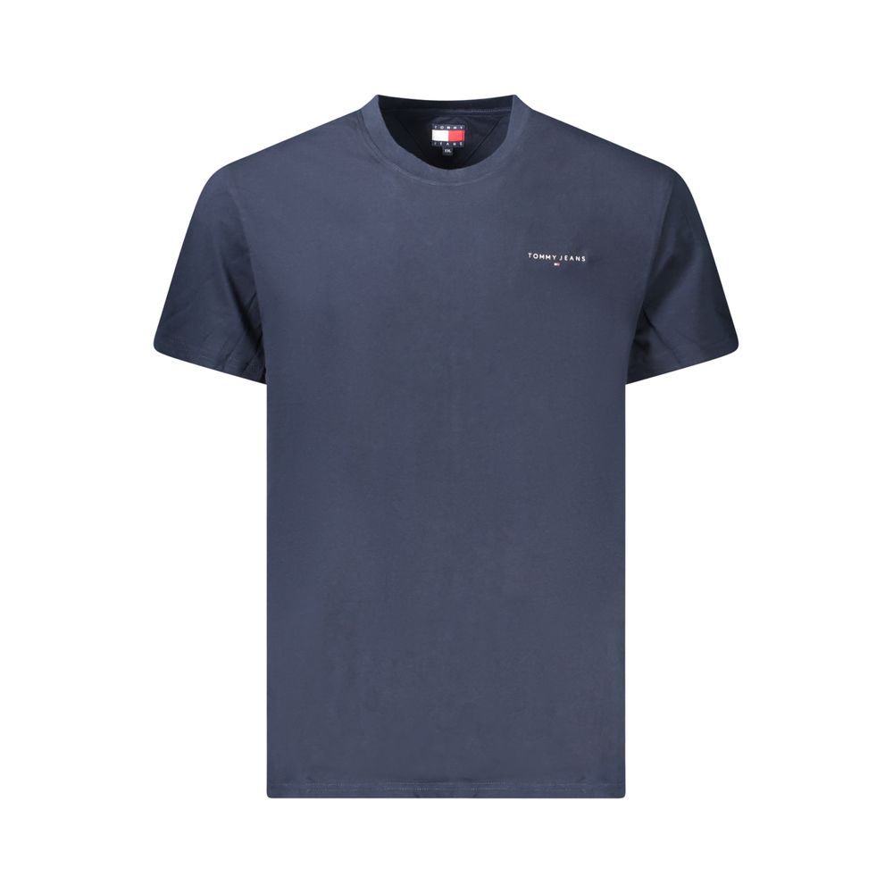 Tommy Hilfiger Blue Cotton Men's T-Shirt