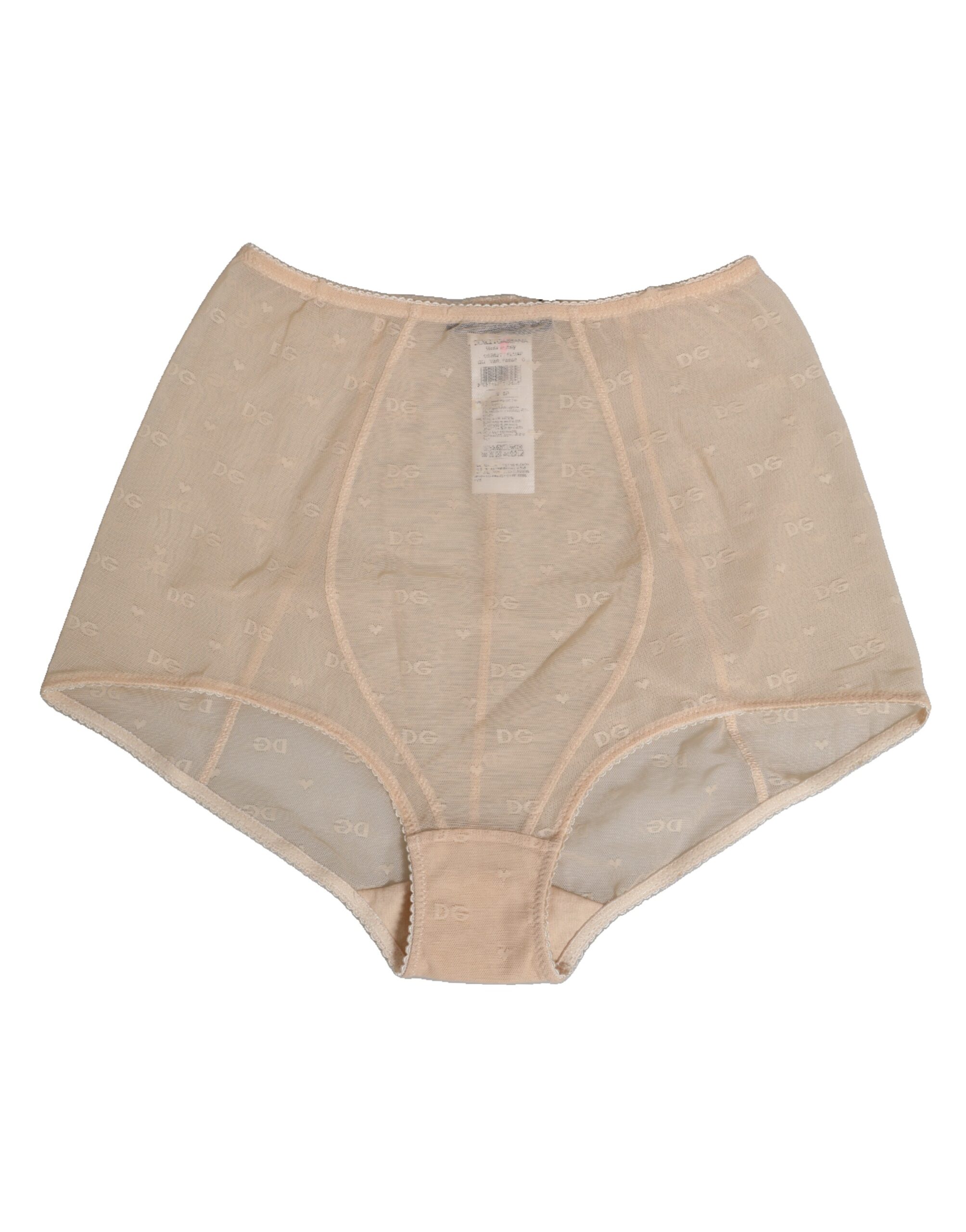 Dolce & Gabbana Beige Nylon High Waist Girdle Panty Underwear - Image 2