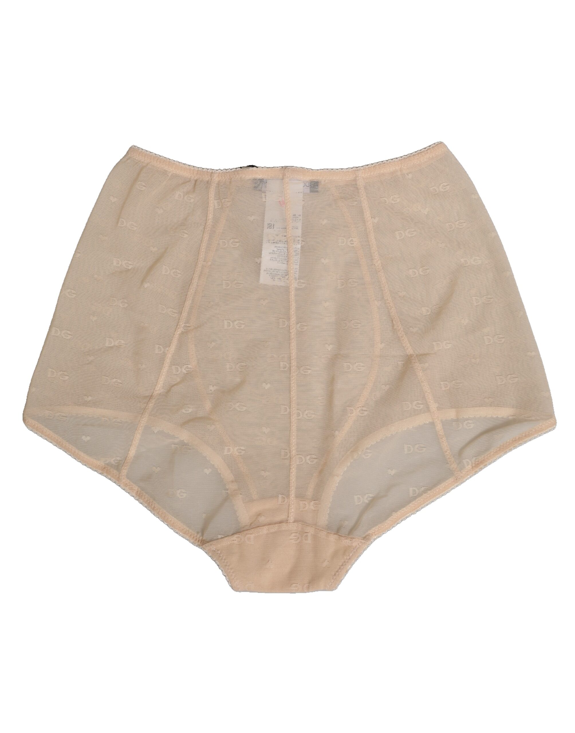 Dolce & Gabbana Beige Nylon High Waist Girdle Panty Underwear - Image 4