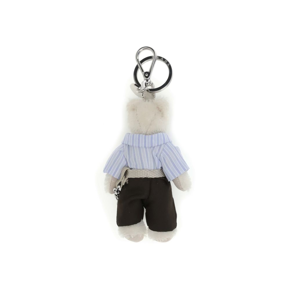 Prada Multicolor Cotton Keychain - Image 2