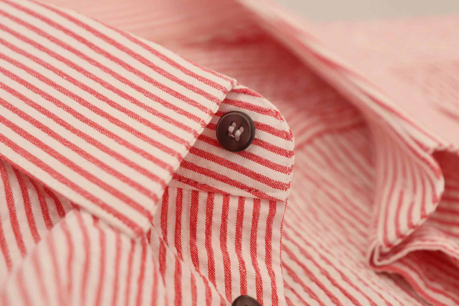 Dolce & Gabbana Red White Striped Cotton Short Sleeve Shirt - Image 8