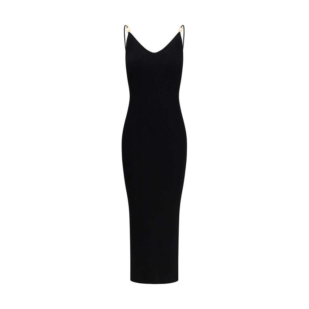 Versace Black Viscose Casual Dress