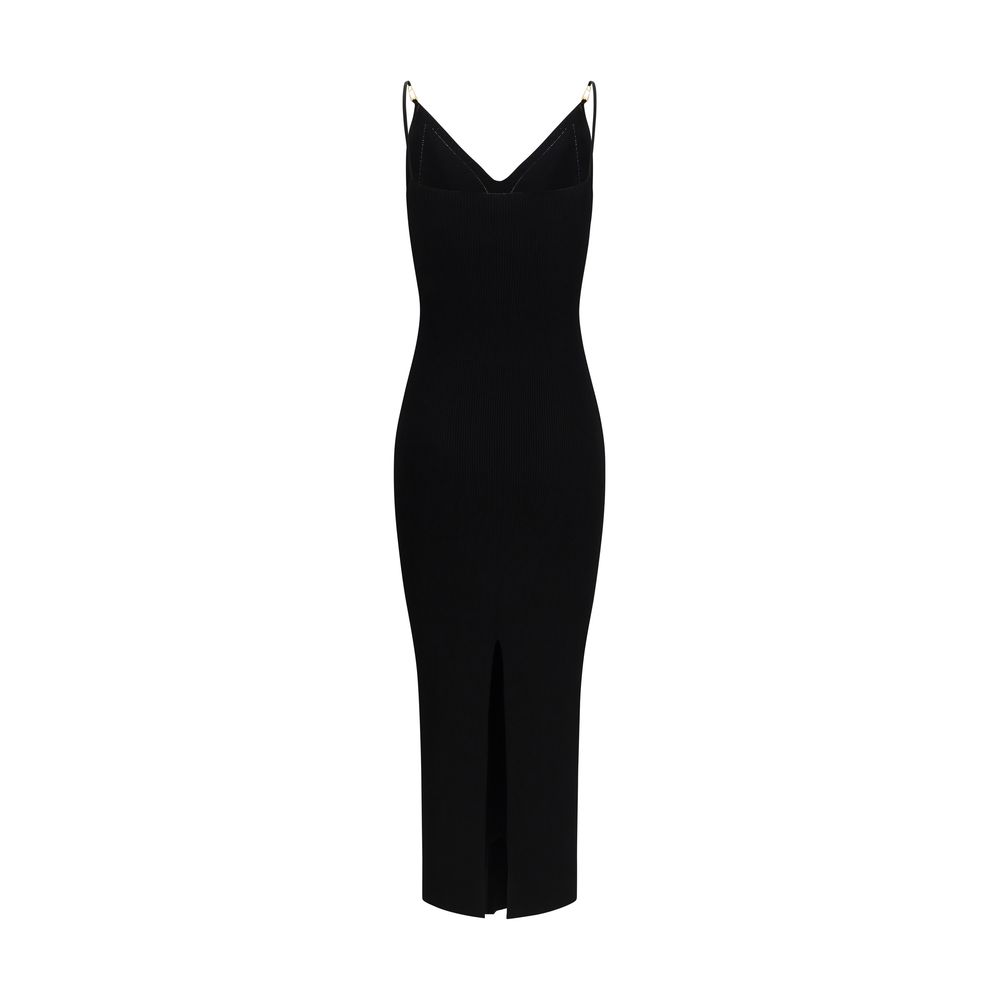 Versace Black Viscose Casual Dress - Image 2