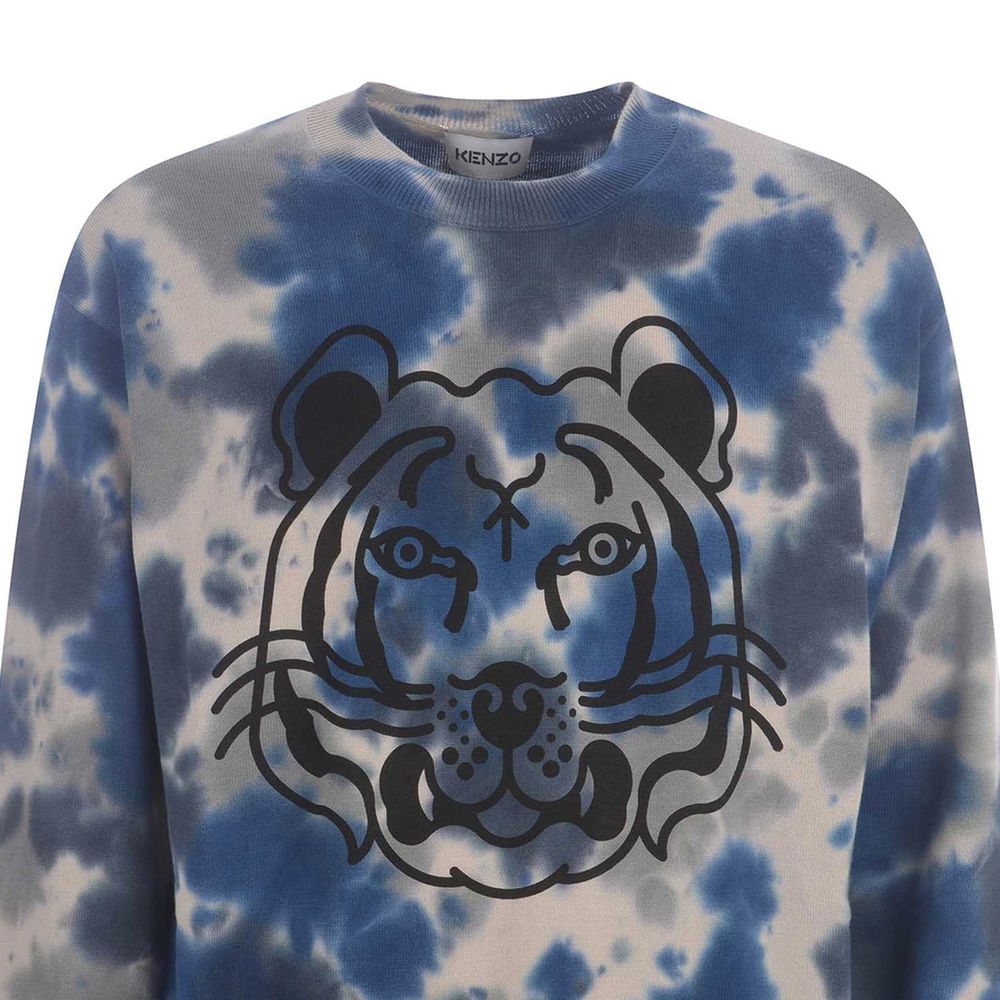 Kenzo Gray Cotton Sweatshirt - Image 4