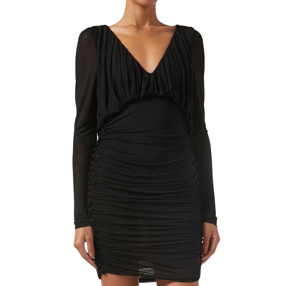 Saint Laurent Black Viscose Cocktail Dress - Image 2