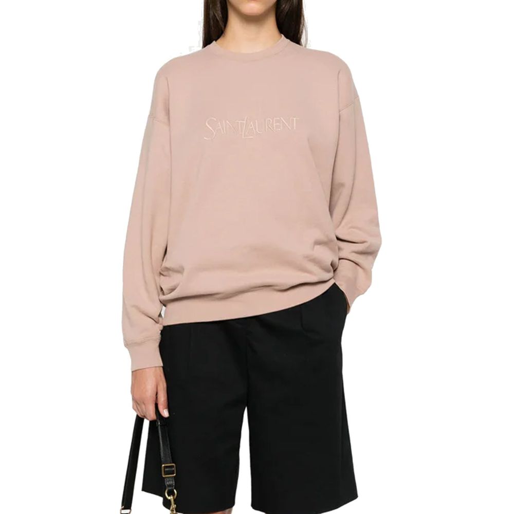 Saint Laurent Multicolor Cotton Sweatshirt - Image 2