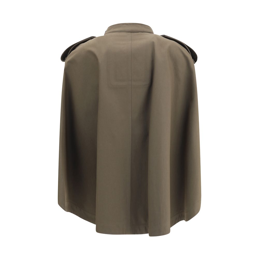 Burberry Bicolor Cotton Cloacks - Image 2