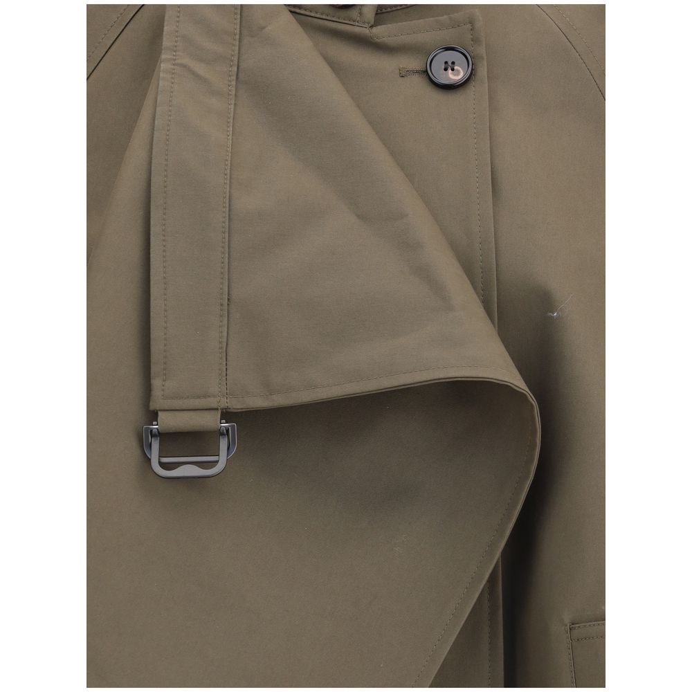 Burberry Bicolor Cotton Cloacks - Image 3