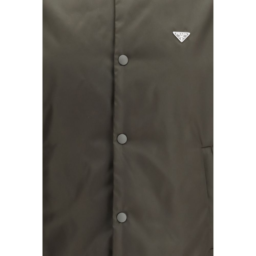 Prada Bicolor Nylon Bomber - Image 3
