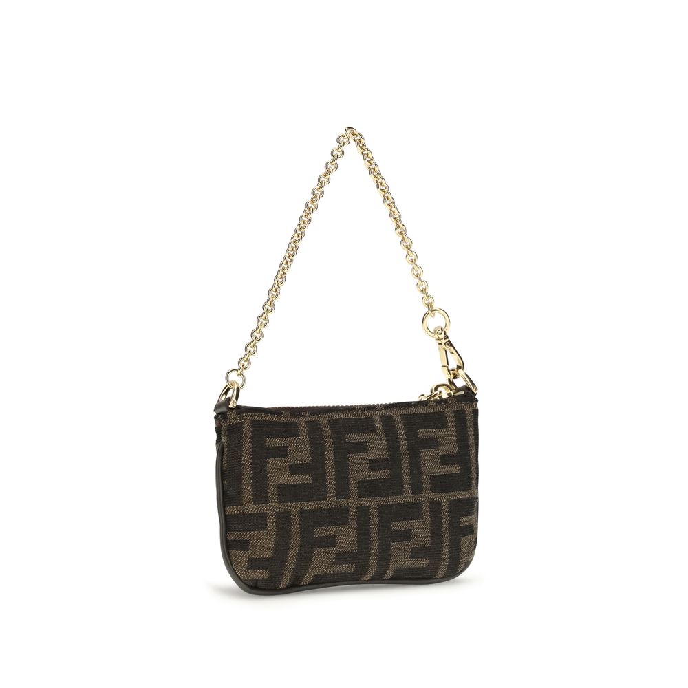 Fendi Brown Polyester Shoulder Bag - Image 3