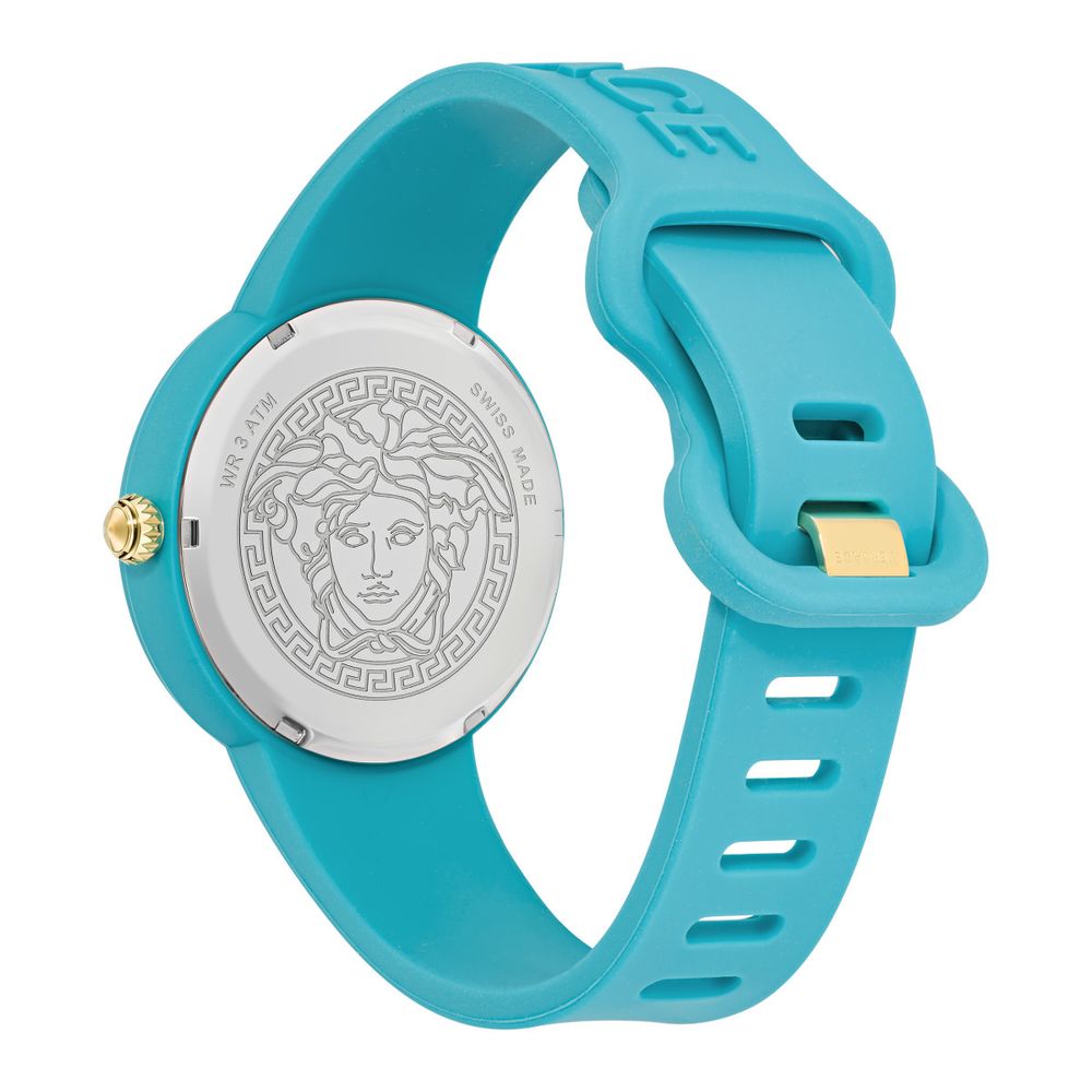 Versace Blue Synthetic Bracelet Watch - Image 3