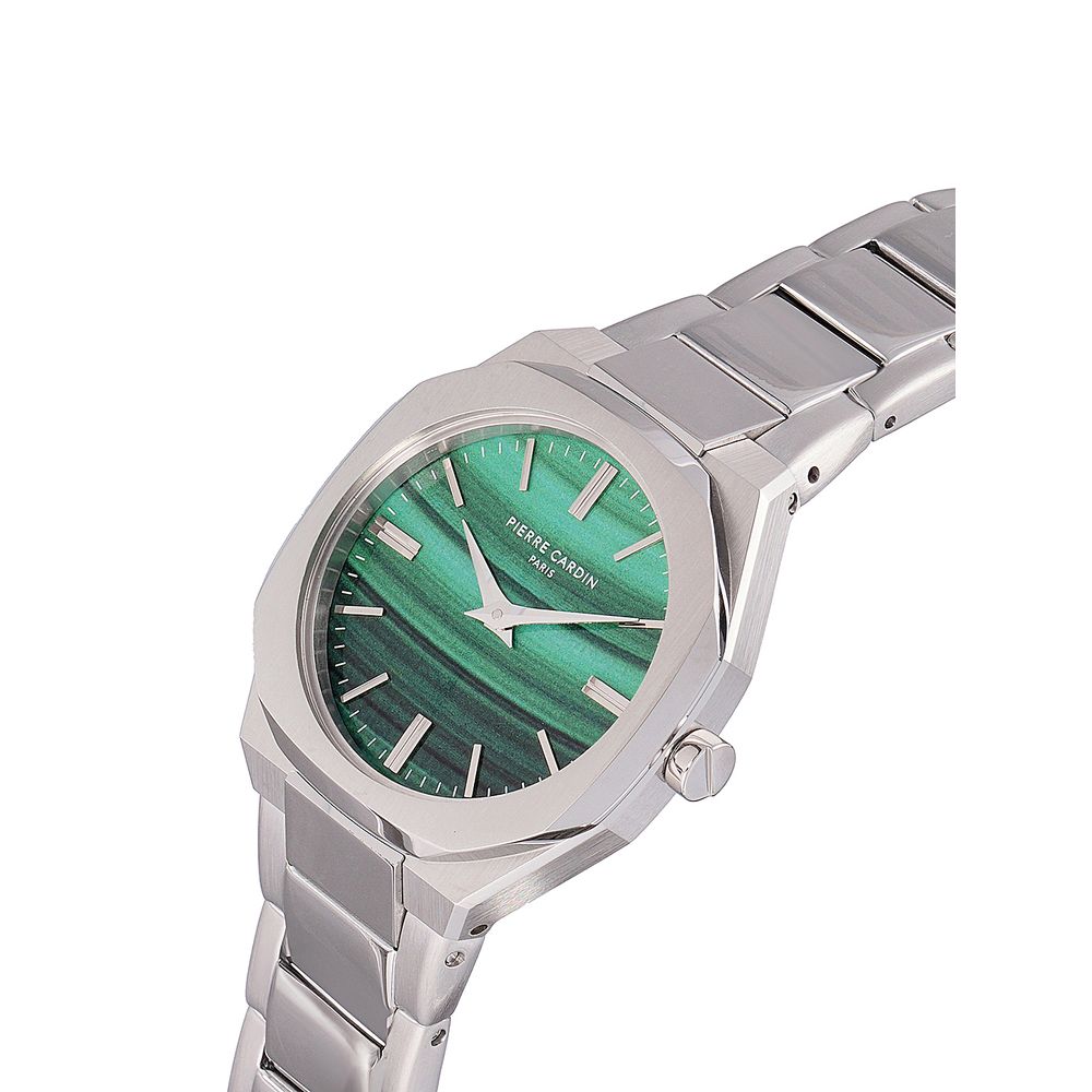 Pierre Cardin Gray Stainless Steel Dress Watch - Image 2