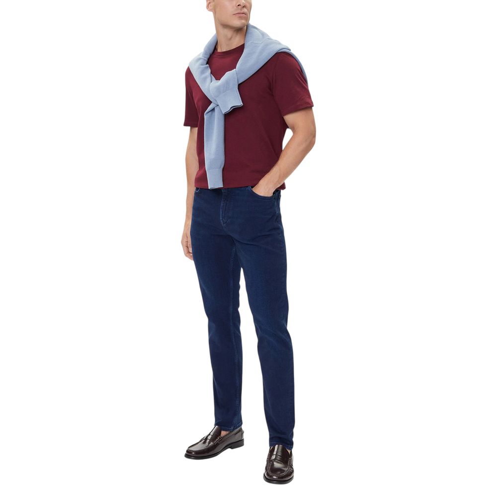 Tommy Hilfiger Blue Recycled Cotton Relaxed Fit Jeans - Image 3