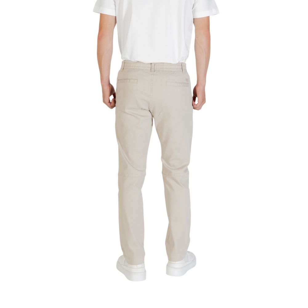 Hugo Boss Beige Polyester Casual Pants - Image 2