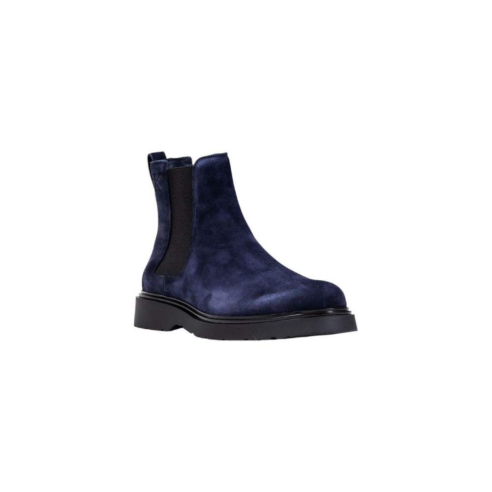 Calvin Klein Jeans Blue Suede Leather Chelsea Boots - Image 2