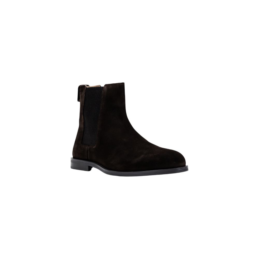 Calvin Klein Brown Suede Leather Chelsea Boots - Image 2