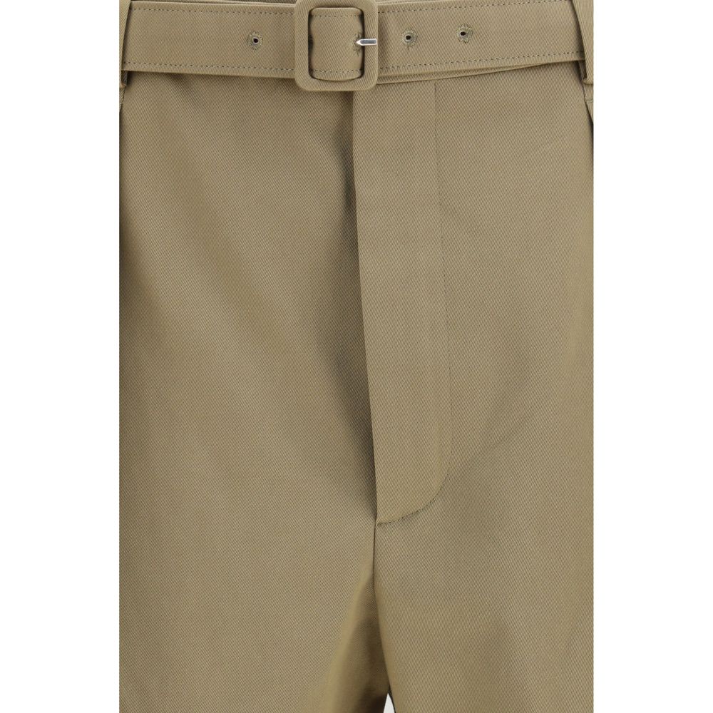 Saint Laurent Beige Cotton Bermuda Shorts - Image 3
