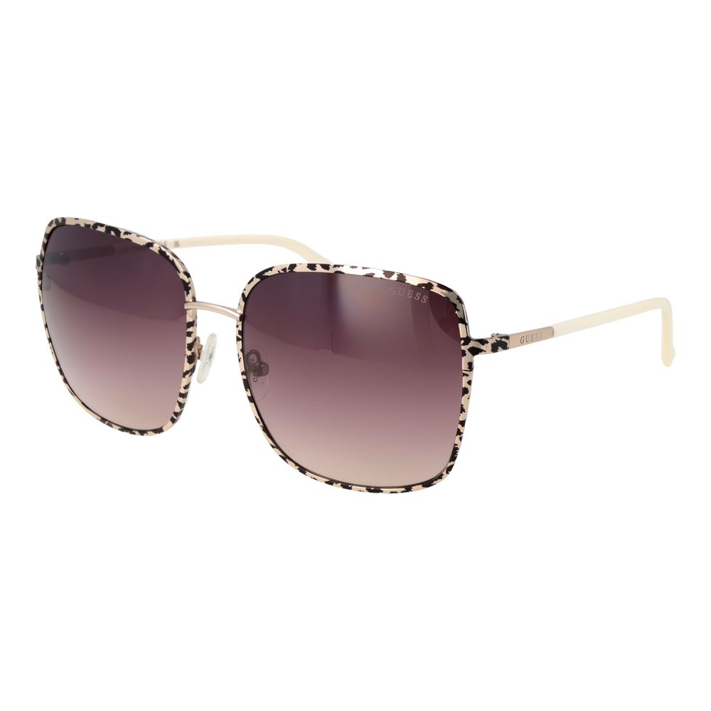 Guess Gold Metal Sunglasses