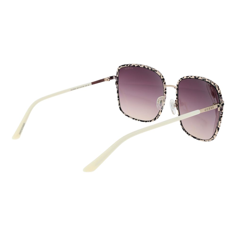Guess Gold Metal Sunglasses - Image 3