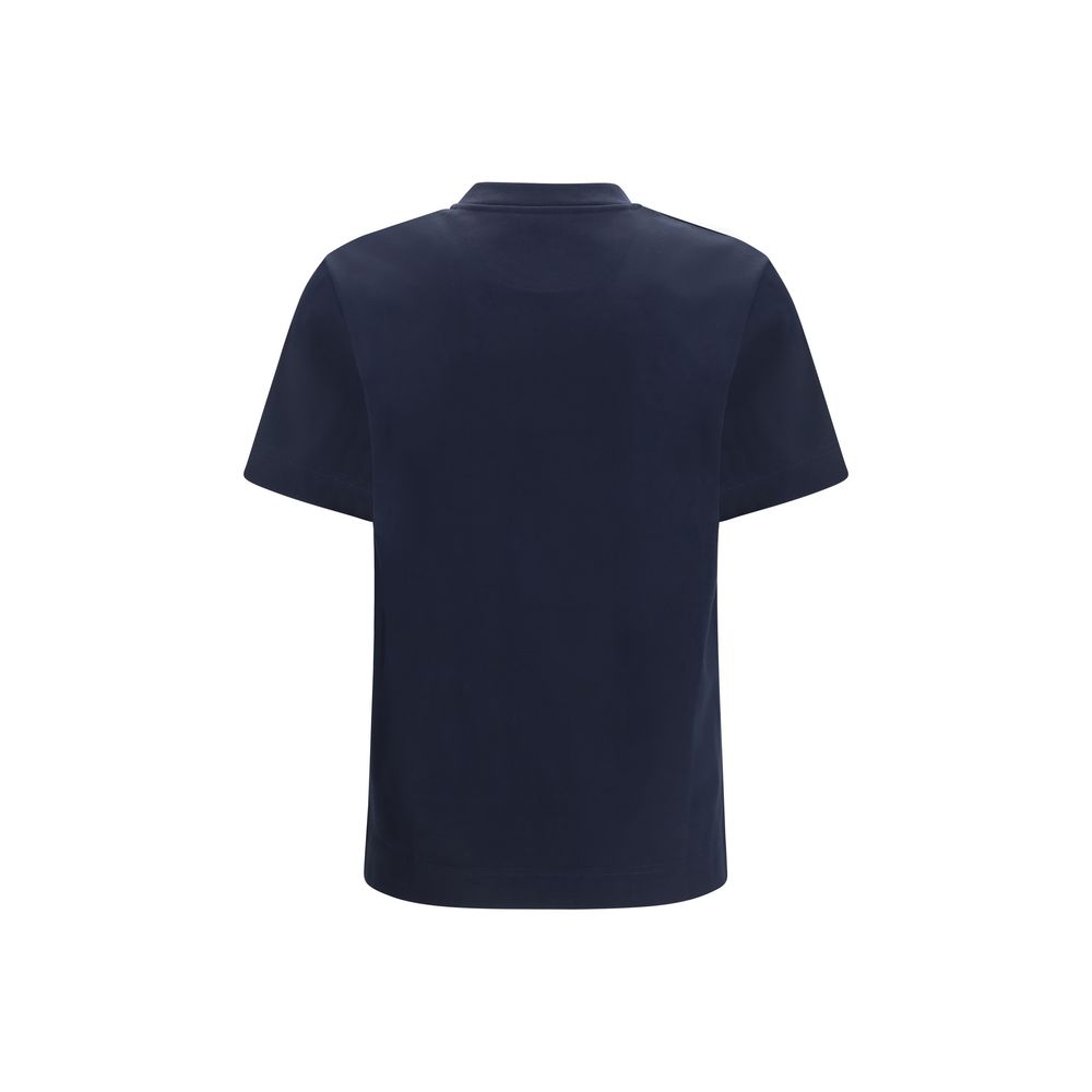 Fendi Blue Cotton T-Shirt - Image 2