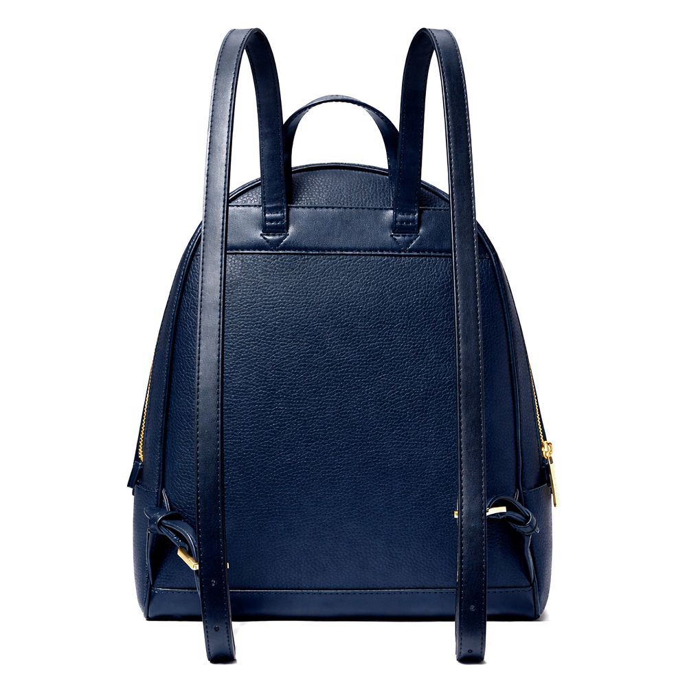 Michael Kors Blue Canvas Backpack - Image 2