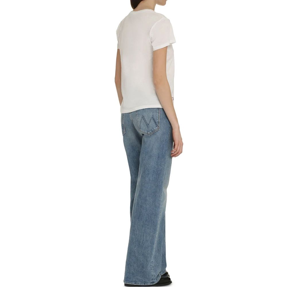 Ralph Lauren White Cotton T-Shirt - Image 3