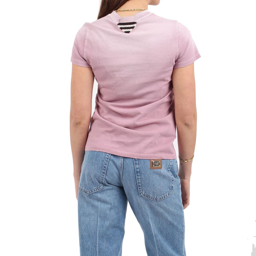 Prada Multicolor Cotton T-Shirt - Image 3