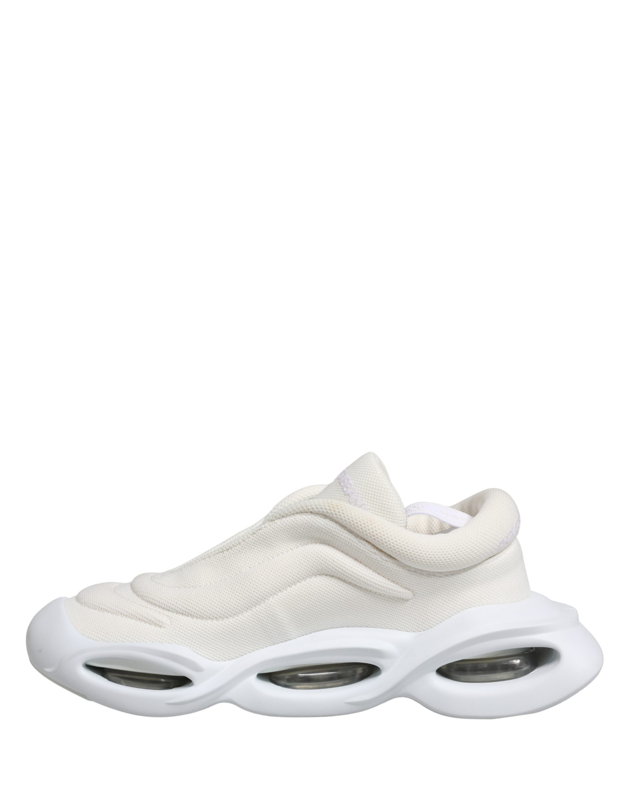Dolce & Gabbana White Slip On Wave Low Top Sneakers Shoes - Image 7