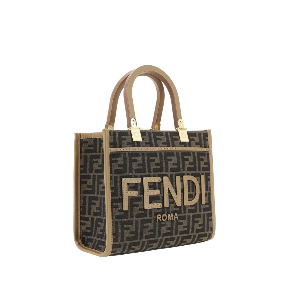 Fendi Brown Polyester Shoulder Bag - Image 2